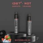 IGET HOT 5500 Puffs Watermelon Ice – product image 2