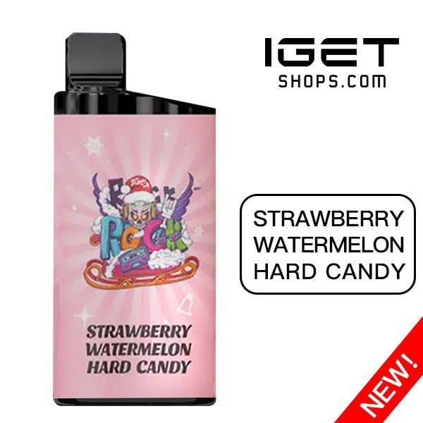 IGET Bar 3500 Puffs Strawberry Watermelon Hard Candy