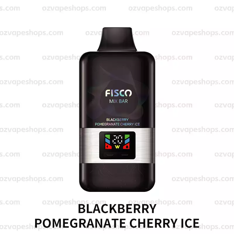 Fisco Max Bar 12000 Puffs – Blackberry Pomegranate Cherry Ice
