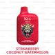 KUZ C6000 PUFFS – STRAWBERRY COCONUT WATERMELON