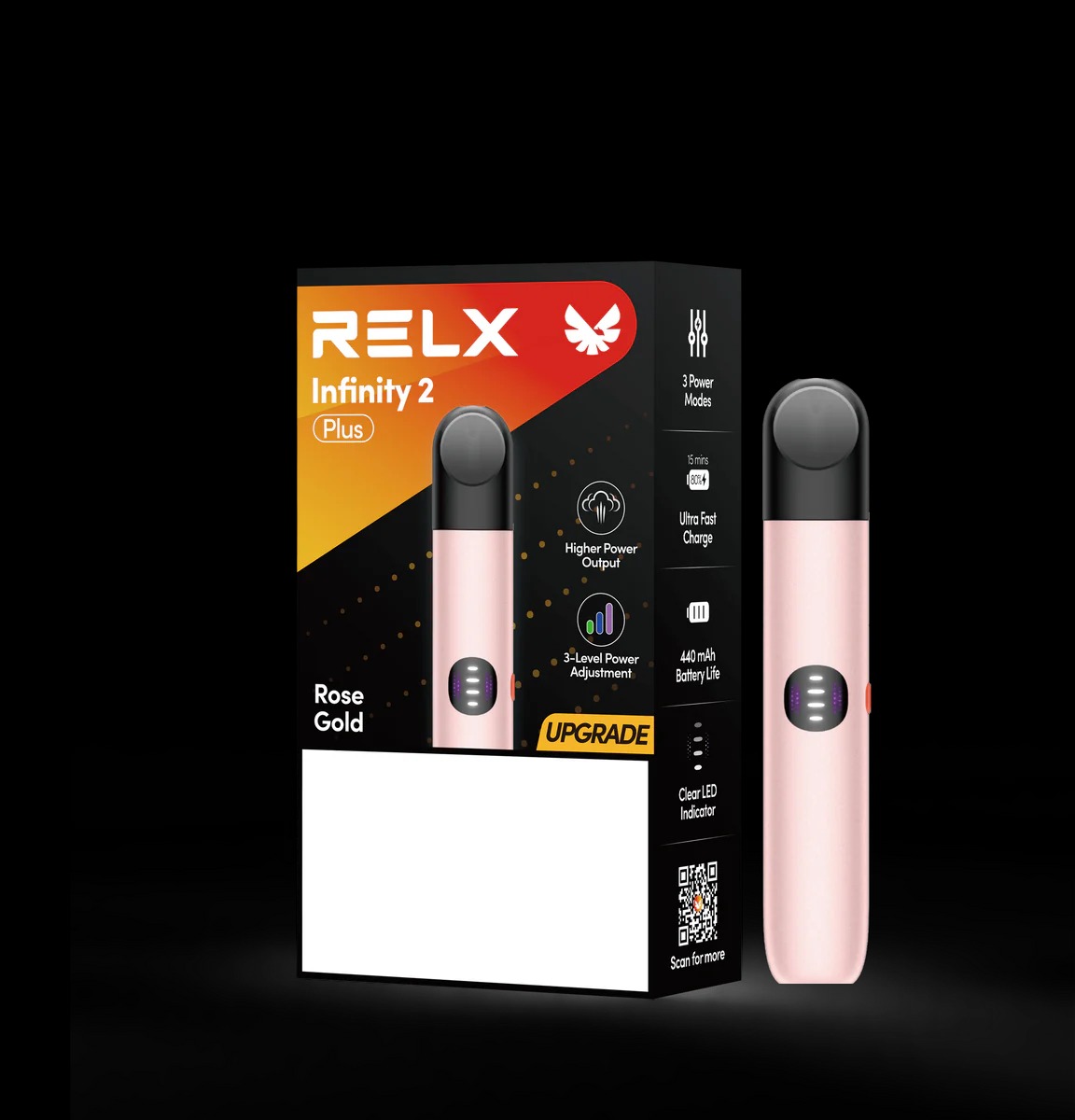 RELX Infinity 2 Plus Device - Rose Gold