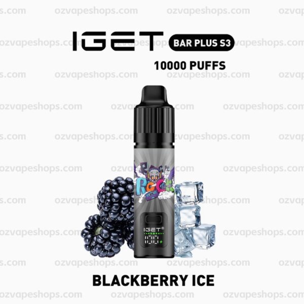 IGET Bar Plus S3 Kit - Blackberry Ice