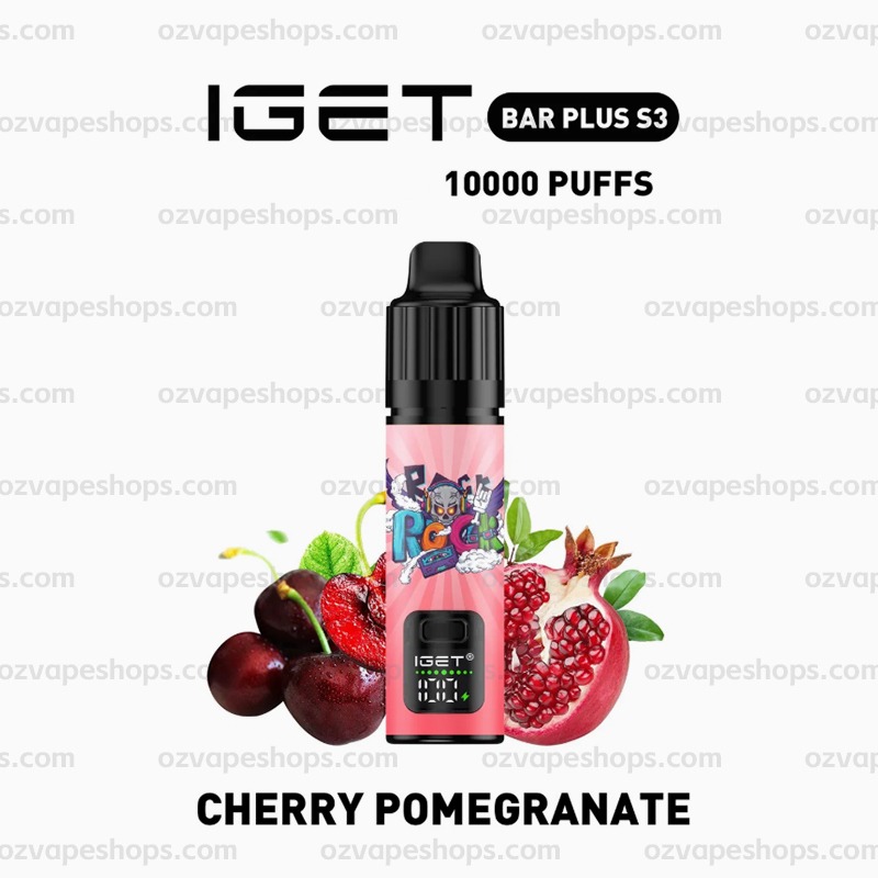 IGET Bar Plus S3 Kit - Cherry Pomegranate