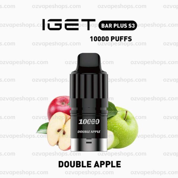 IGET Bar Plus S3 Pod - Double Apple