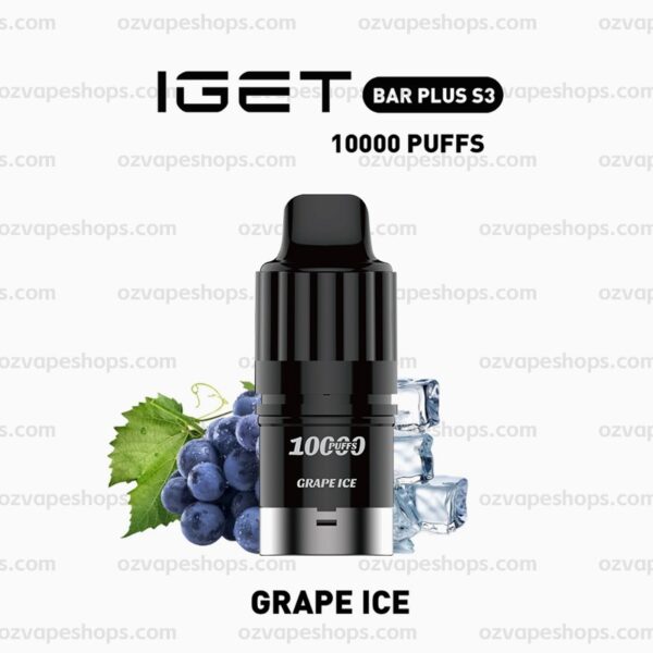 IGET Bar Plus S3 Pod - Grape Ice