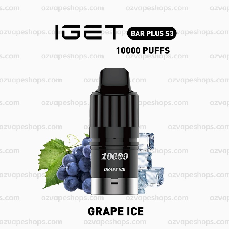 IGET Bar Plus S3 Pod - Grape Ice
