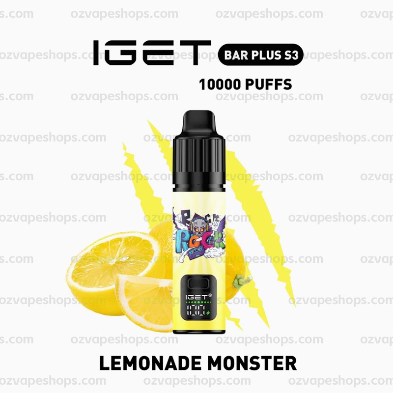IGET Bar Plus S3 Kit - Lemonade Monster