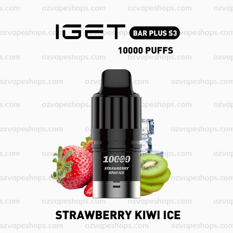 IGET Bar Plus S3 Pod - Strawberry Kiwi Ice