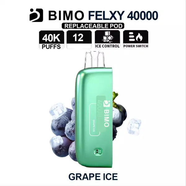 BIMO Felxy 40000 Pod - Grape Ice