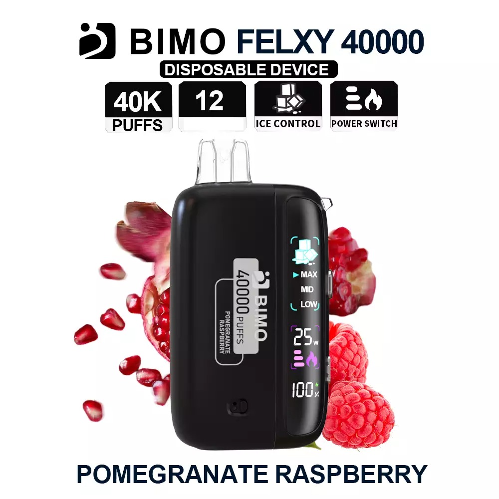 BIMO Felxy 40000 Kit - Pomegranate Raspberry