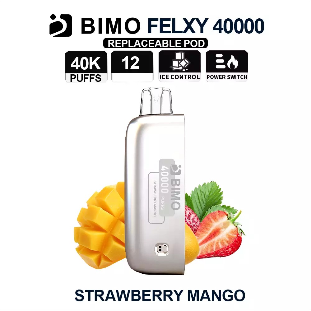 BIMO Felxy 40000 Pod - Strawberry Mango