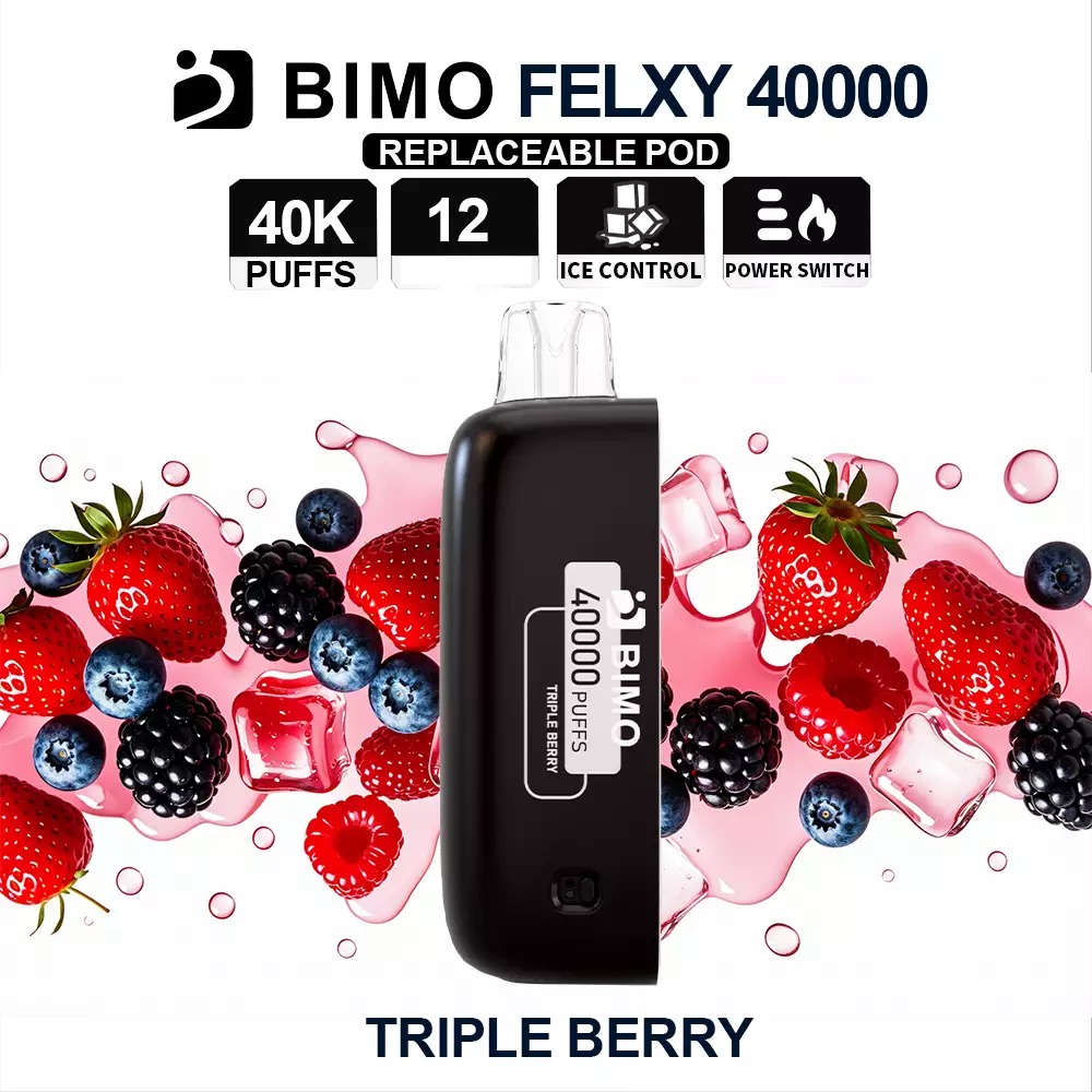 BIMO Felxy 40000 Pod - Triple Berry