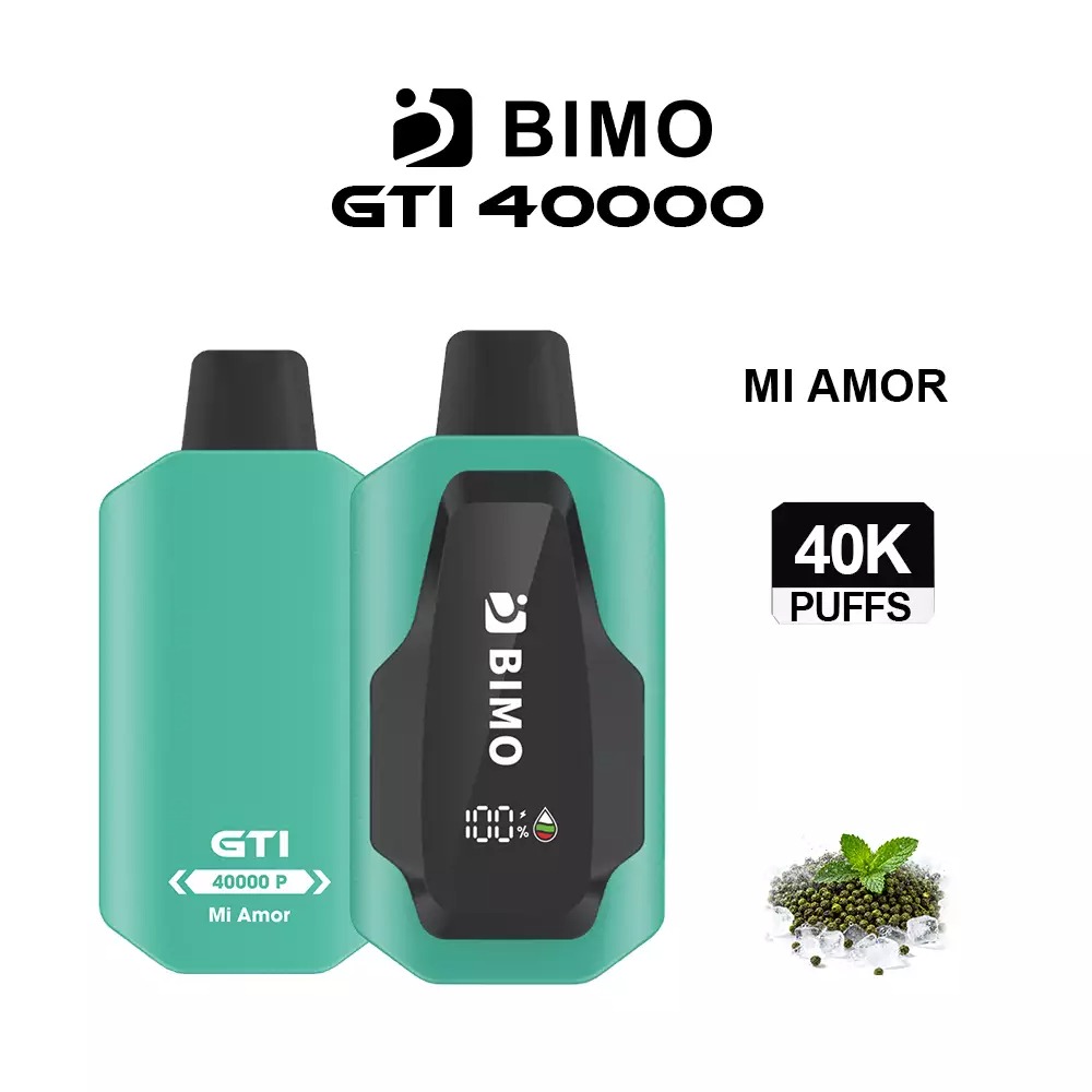 BIMO GTI 40000 Puffs - Mi Amor (Pepper Mint)