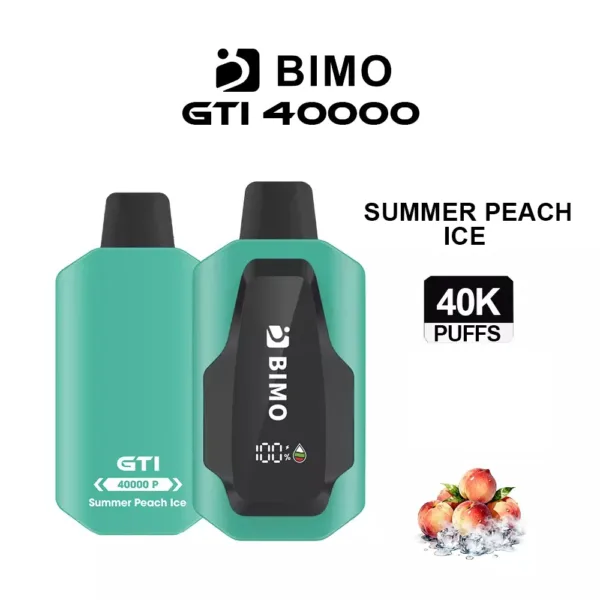BIMO GTI 40000 Puffs - Summer Peach Ice