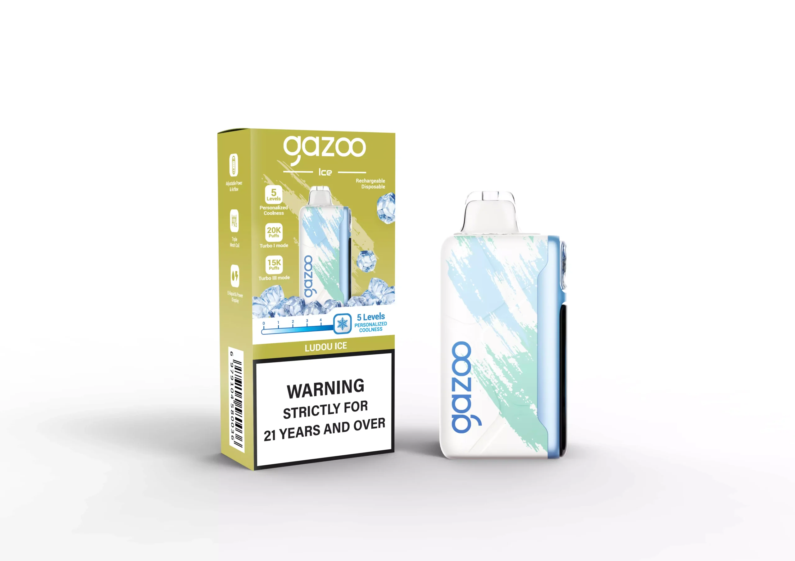 GAZOO ICE 20000 Puffs - Ludou Ice