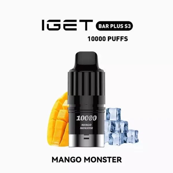 IGET Bar Plus S3 Pod - Mango Ice
