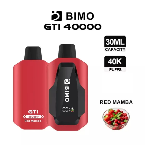 BIMO GTI 40000 Puffs - Red Mamba