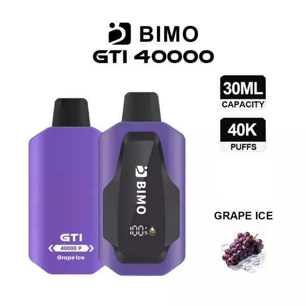 BIMO GTI 40000 Puffs - Grape Ice