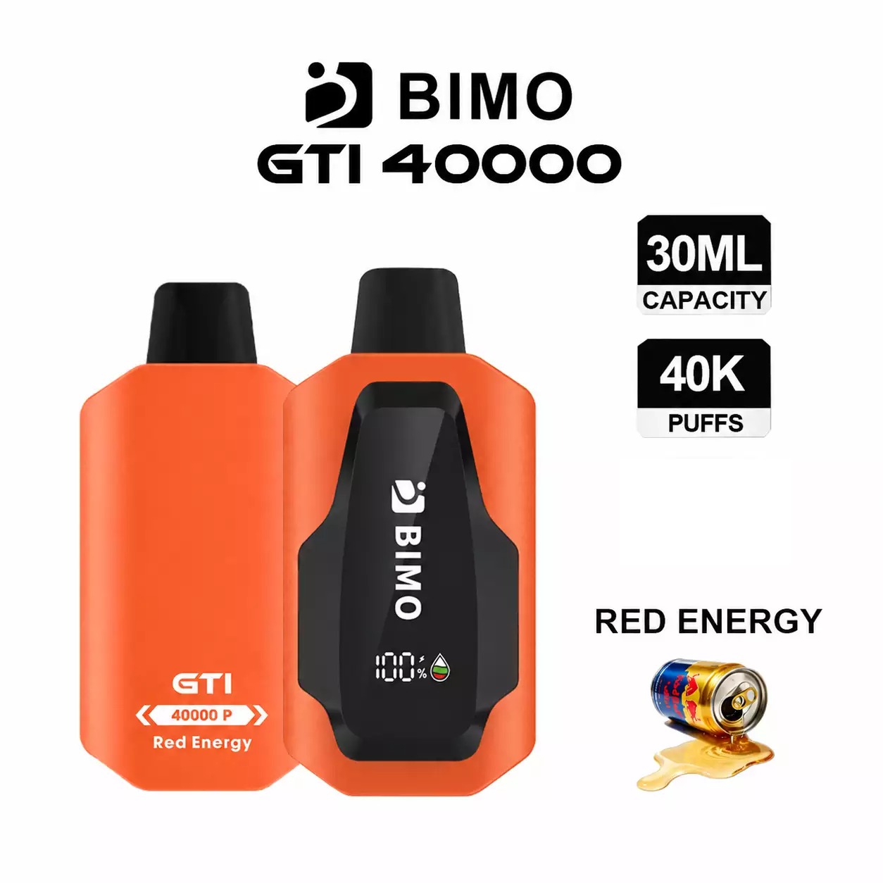 BIMO GTI 40000 Puffs - Red Energy