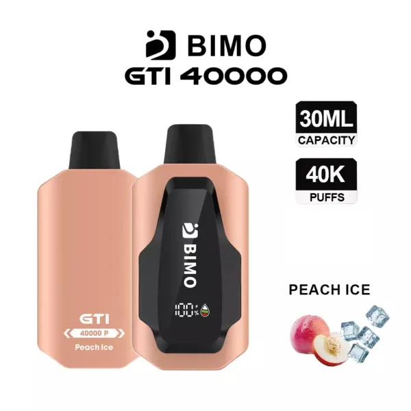 BIMO GTI 40000 Puffs - Peach Ice