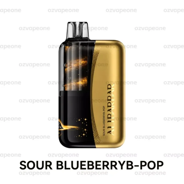 ALIBARBAR SWIRL 13000 PUFFS - Sour Blueberry B-Pop